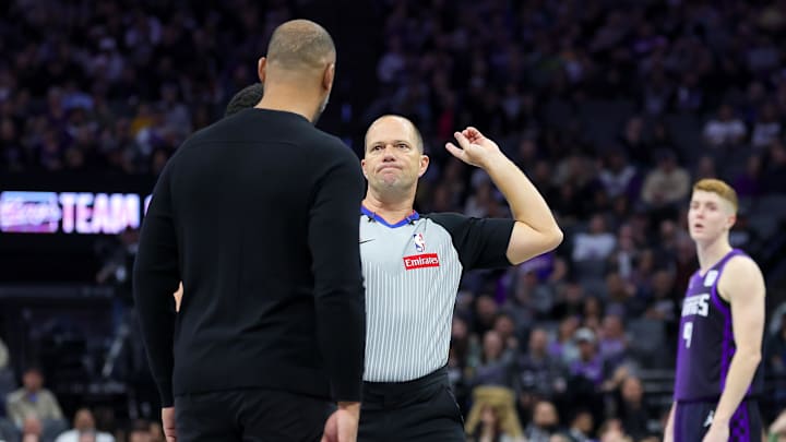 Rockets coach Ime Udoka was ejected in the fourth quarter of Tuesday's loss to the Sacramento Kings.