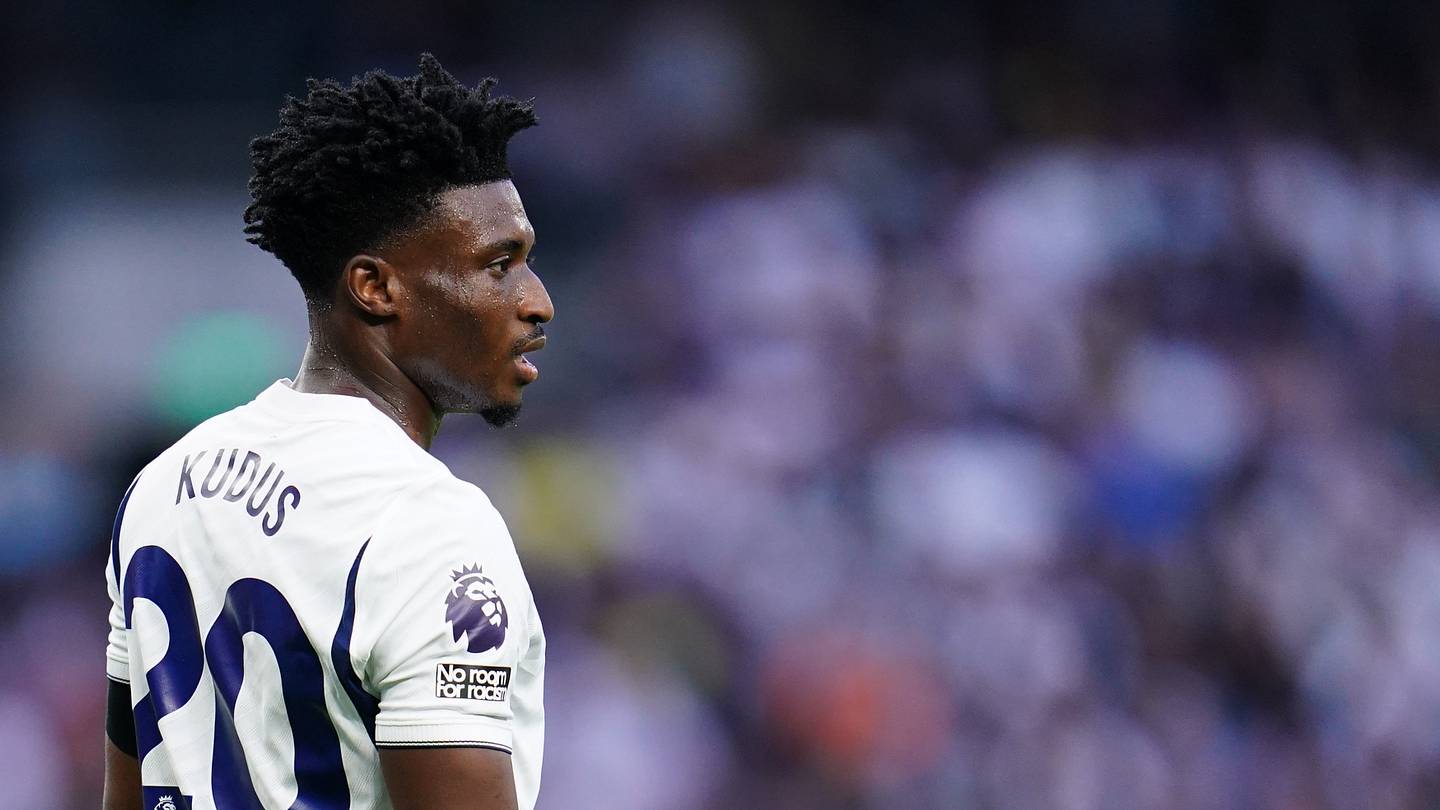 Mohammed Kudus is showing the urgency Tottenham fans have begged for - LiveScore