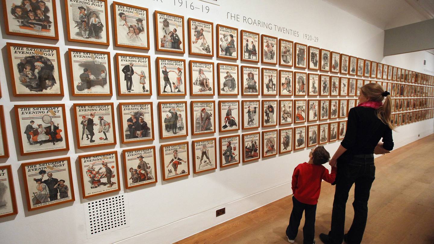 12 Real People Who Can Be Seen in Norman Rockwell Art