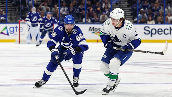 Vancouver Canucks v Tampa Bay Lightning