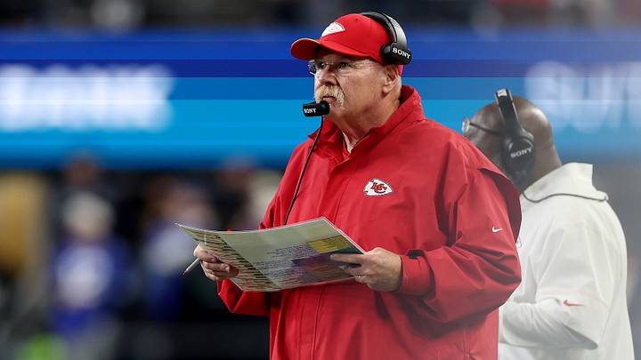 Chiefs Head Coach Andy Reid looks on as his team suffered their first loss of the 2026 season last Sunday night.