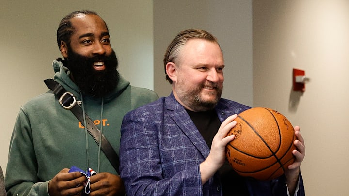 Philadelphia 76ers Introduce James Harden