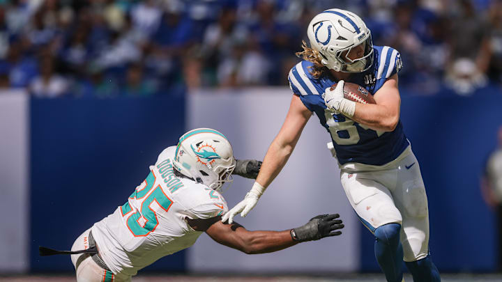 Indianapolis Colts tight end Tyler Warren