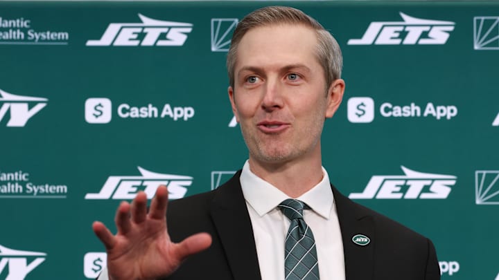 New York Jets general manager Darren Mougey New York Jets general manager Darren Mougey