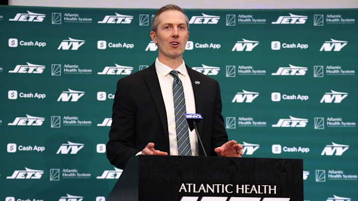 New York Jets general manager Darren Mougey New York Jets general manager Darren Mougey