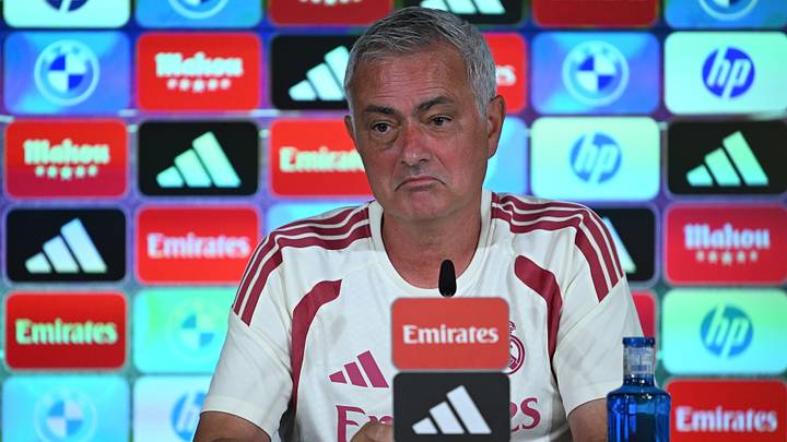 Head coach of Real Madrid, Jose Mourinho Head coach of Real Madrid, Jose Mourinho