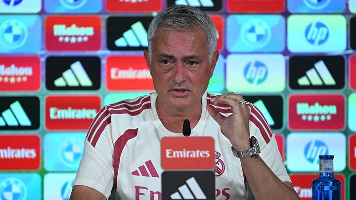 Head coach of Real Madrid, Jose Mourinho Head coach of Real Madrid, Jose Mourinho
