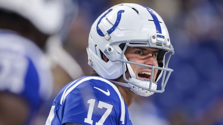 Daniel Jones of the Indianapolis Colts