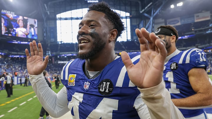 Zaire Franklin of the Indianapolis Colts