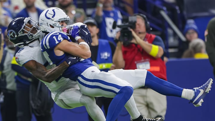 Alec Pierce of the Indianapolis Colts Alec Pierce of the Indianapolis Colts