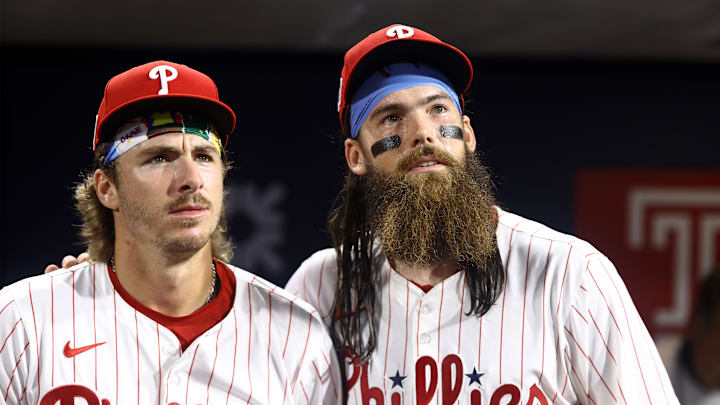 Philadelphia Phillies' Bryson Stott and Brandon Marsh received pre-arbitration bonuses