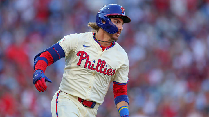Philadelphia Phillies second baseman Bryson Stott is predicted to have a bounce-back season in 2025