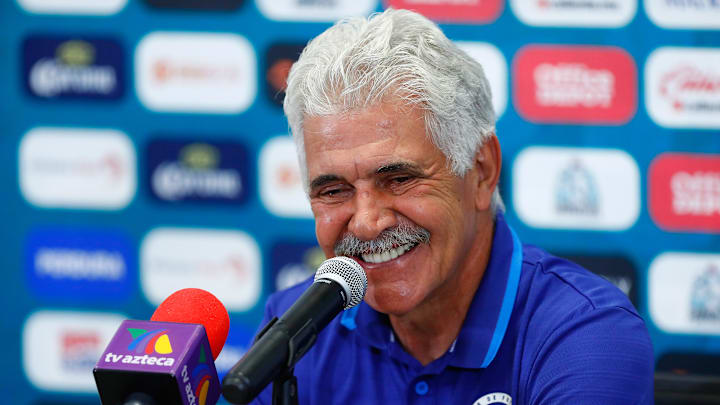 El entrenador Ricardo Ferretti.