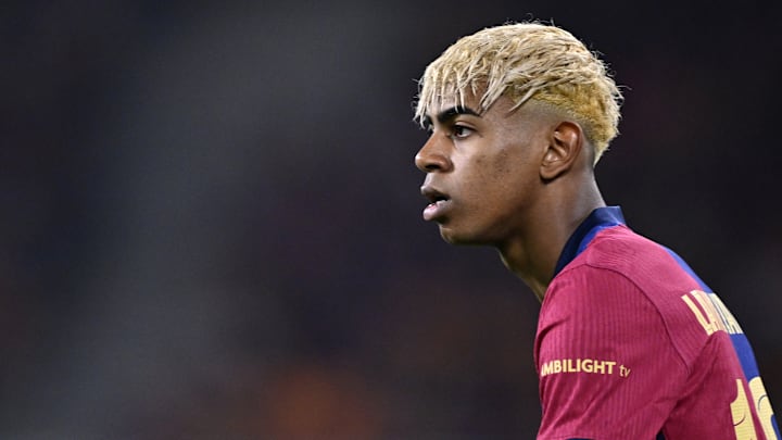 Lamine Yamal, bientôt 100 matchs avec le FC Barcelone.