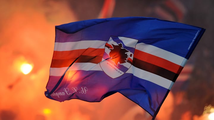 Il logo della Sampdoria Il logo della Sampdoria