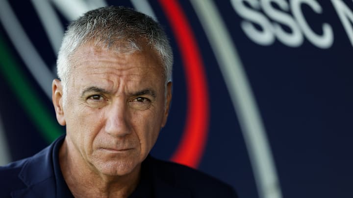 SSC Napoli's italian sport director Mauro Meluso looks on...