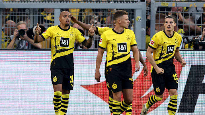 Siegtorschütze Donyell Malen (links) Siegtorschütze Donyell Malen (links)