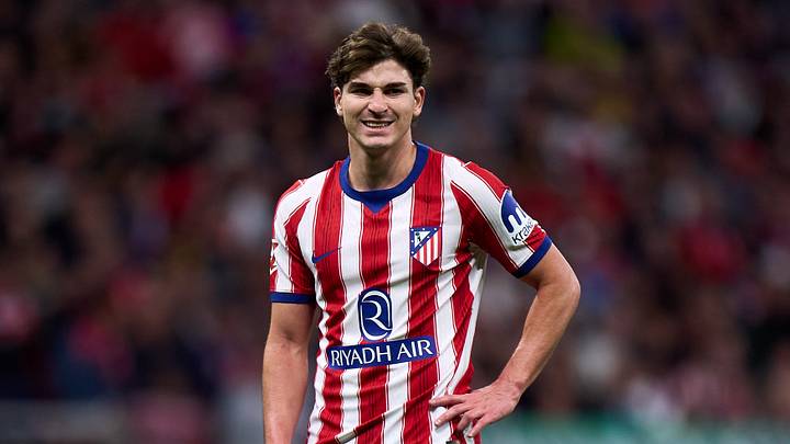 Weiterhin für Atlético am Ball: Julian Alvarez Weiterhin für Atlético am Ball: Julian Alvarez