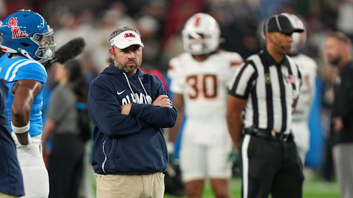 Ole Miss head coach Pete Golding broke the silence about the tampering of Luke Ferrelli on Tuesday during his press conference.