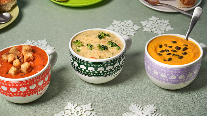 Panera holiday soup cups