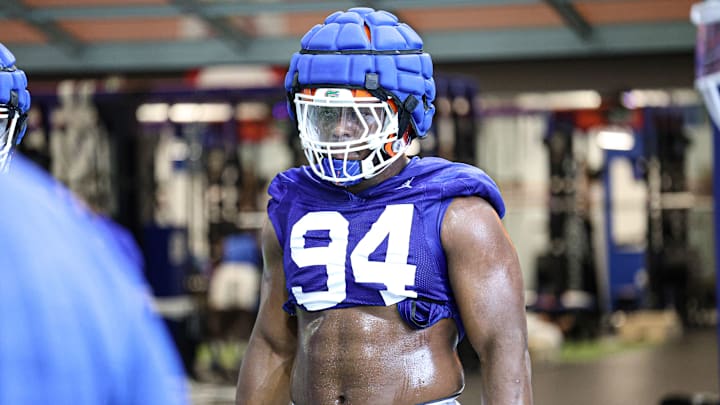 Florida Gators edge rusher Tyreak Sapp returns for a final collegiate season after leading the team with seven sacks in 2024. 