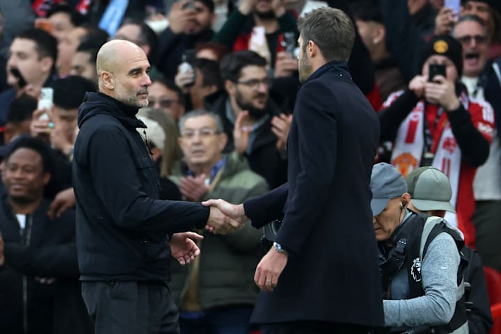 Pep Guardiola, Michael Carrick