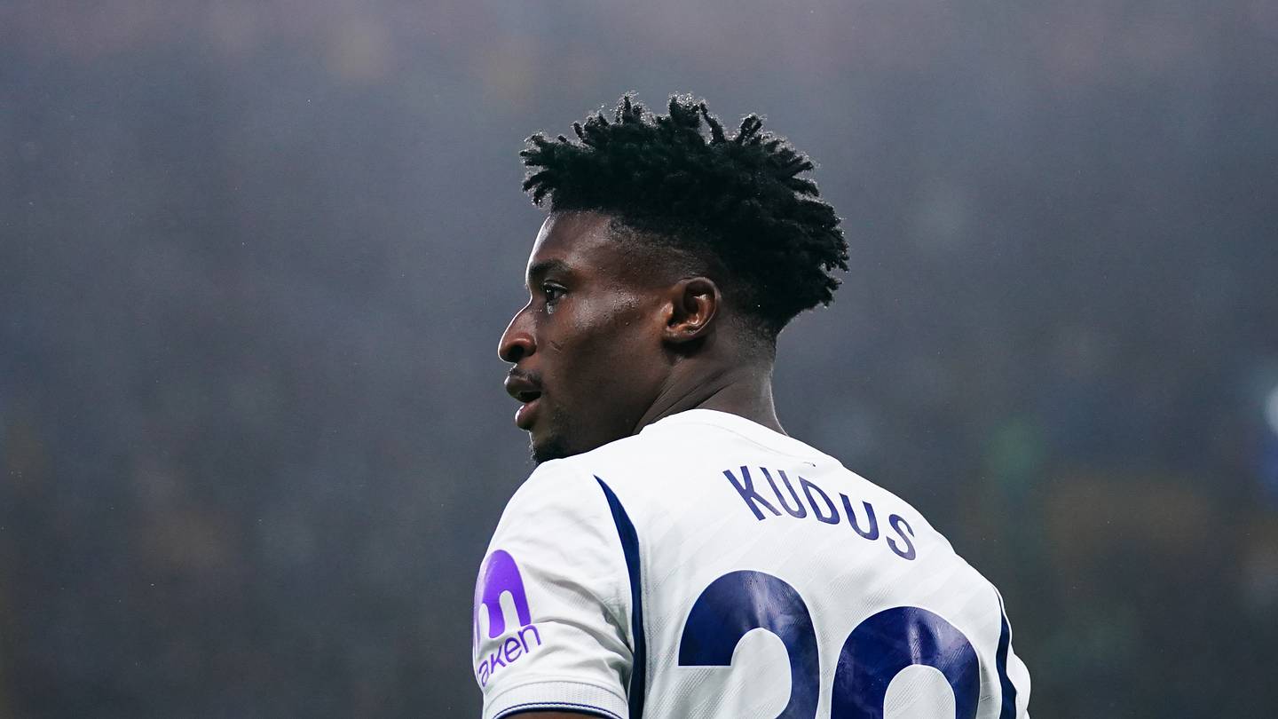 It's time for Mohammed Kudus to take the next step in his evolution for Tottenham vs. Crystal Palace - LiveScore