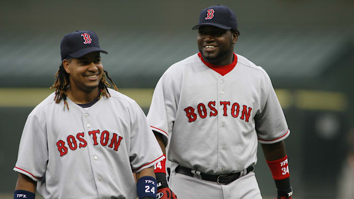 David Ortiz y Manny Ramírez fueron exaltados al Salón de la Fama de los Medias Rojas 