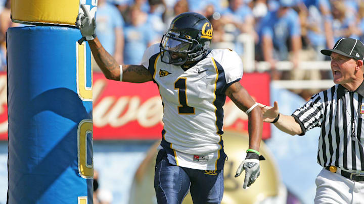 Desean Jackson during his 2007 season at Cal Desean Jackson during his 2007 season at Cal