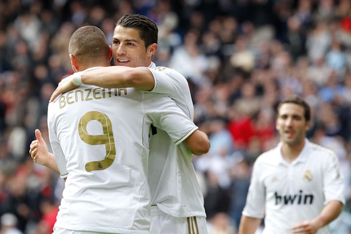 本泽马、伊瓜因和罗纳尔多