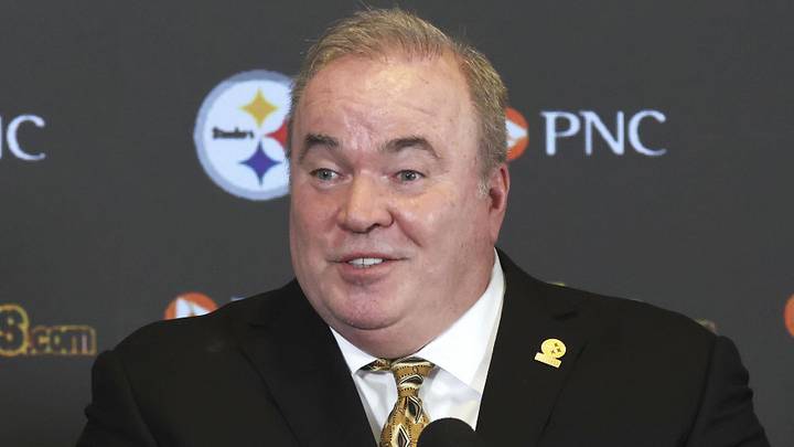 Pittsburgh Steelers head coach Mike McCarthy Pittsburgh Steelers head coach Mike McCarthy