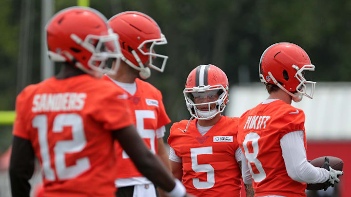 The Cleveland Browns have plenty of quarterbacks on the roster.