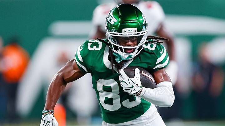 New York Jets wide receiver Omar Cooper Jr. New York Jets wide receiver Omar Cooper Jr.