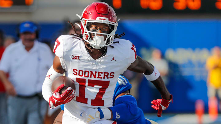 Oklahoma wide receiver Jaquaize Pettaway 