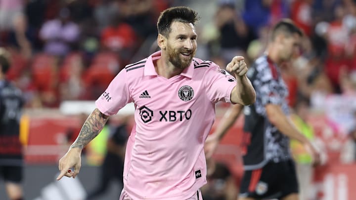 Messi marcó su primer gol en la MLS 