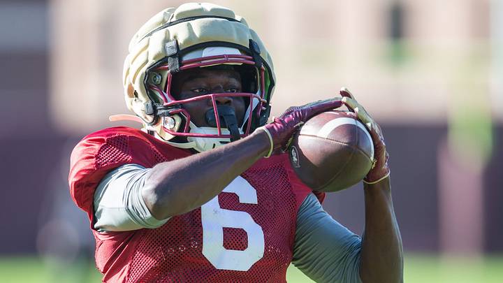 Florida State Seminoles tightened Desirrio Riles (6)