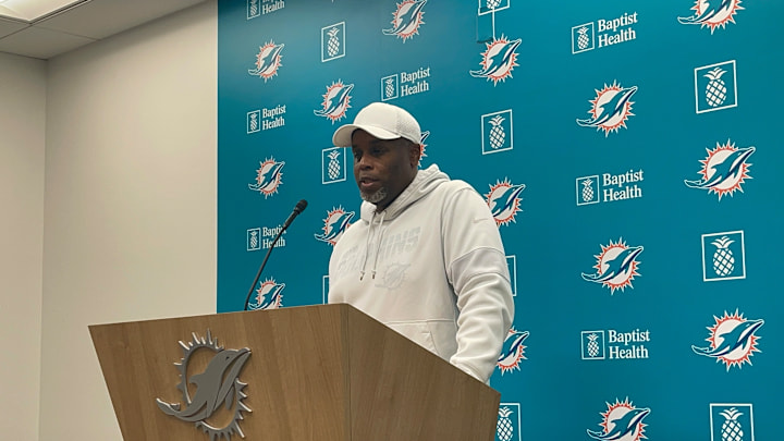 Miami Dolphins GM Chris Grier Miami Dolphins GM Chris Grier