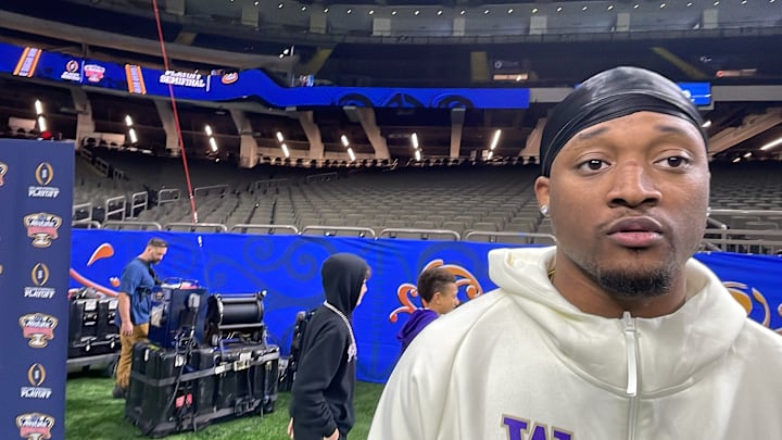 Curley Reed got close to home when the Huskies went to the Sugar Bowl.
