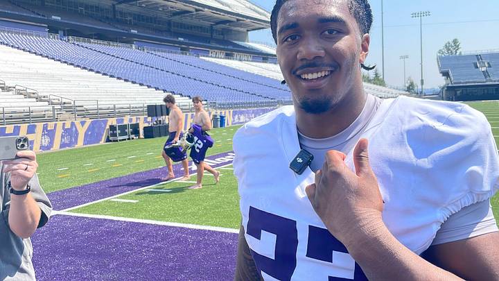 Zaydrius Rainey Sale addresses his speed. Zaydrius Rainey Sale addresses his speed.