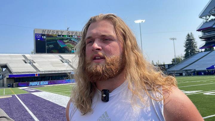 Landen Hatchett spoke with the media following Friday's practice. Landen Hatchett spoke with the media following Friday's practice.