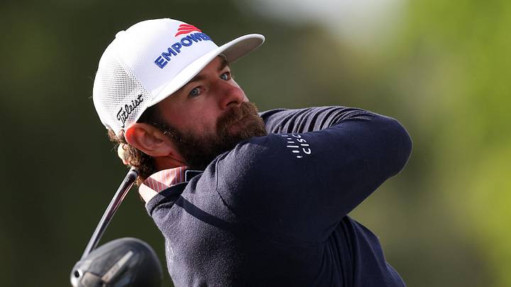 May 14, 2026; Newtown Square, Pennsylvania, USA; Cameron Young plays his shot from the 15th tee during the first round of the PGA Championship golf tournament at Aronimink Golf Club. Mandatory Credit: Bill Streicher-Imagn Images May 14, 2026; Newtown Square, Pennsylvania, USA; Cameron Young plays his shot from the 15th tee during the first round of the PGA Championship golf tournament at Aronimink Golf Club. Mandatory Credit: Bill Streicher-Imagn Images