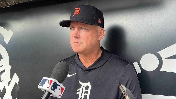 Detroit Tigers manager A.J. Hinch. Detroit Tigers manager A.J. Hinch.