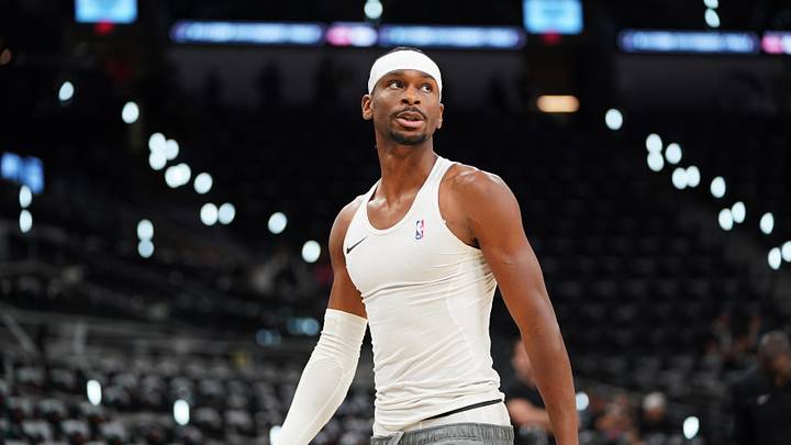 May 28, 2026; San Antonio, Texas, USA; Oklahoma City Thunder guard Shai Gilgeous-Alexander (2) warms up before the start of game six of the western conference finals for the 2026 NBA playoffs at Frost Bank Center. Mandatory Credit: Dustin Safranek-Imagn Images May 28, 2026; San Antonio, Texas, USA; Oklahoma City Thunder guard Shai Gilgeous-Alexander (2) warms up before the start of game six of the western conference finals for the 2026 NBA playoffs at Frost Bank Center. Mandatory Credit: Dustin Safranek-Imagn Images