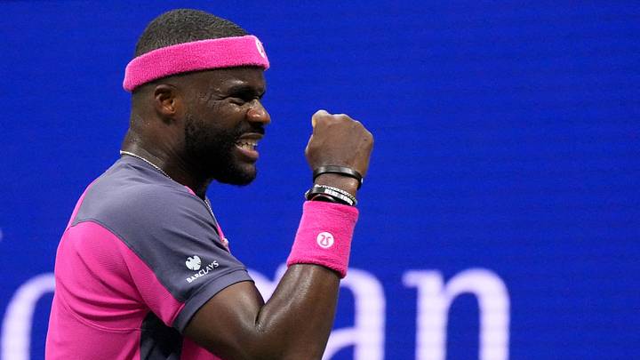 Frances Tiafoe reacts during his 2026 US Open semifinal match against Ben Shelton. IMAGN IMAGES via Reuters/Robert Deutsch Frances Tiafoe reacts during his 2026 US Open semifinal match against Ben Shelton. IMAGN IMAGES via Reuters/Robert Deutsch