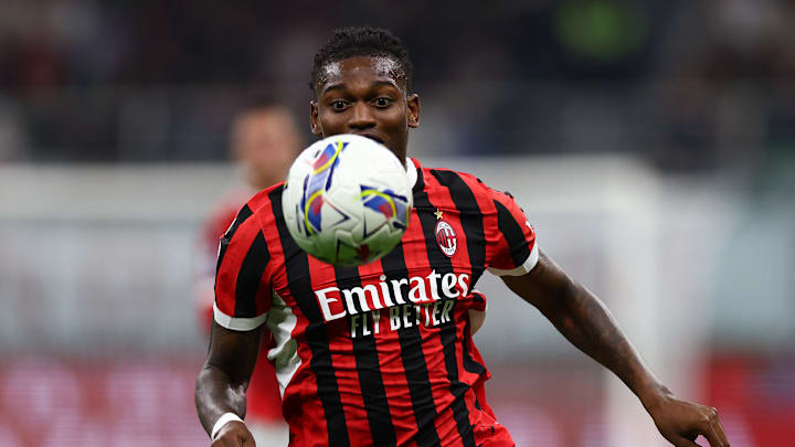 El extremo portugués Rafael Leao del AC Milán despierta el interés del FC Barcelona.