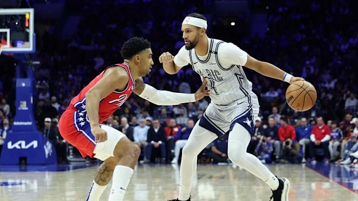 Jalen Suggs has had some offensive breakthroughs this year. But he has also struggled to be the second creator the Orlando Magic need consistnetly.