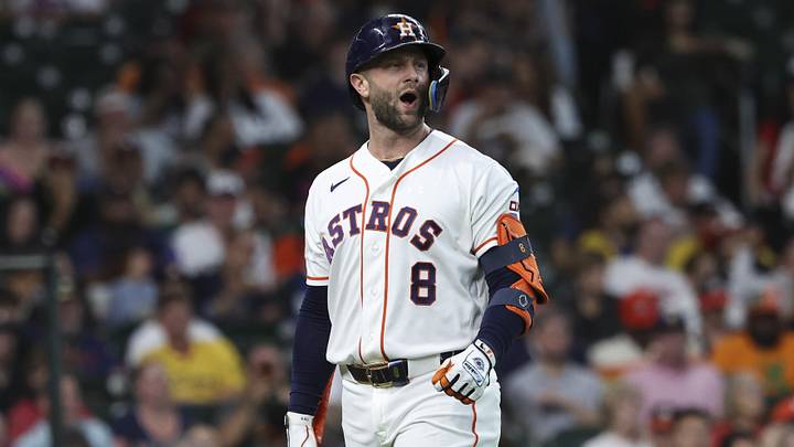 Houston Astros designated hitter Christian Walker. Houston Astros designated hitter Christian Walker.