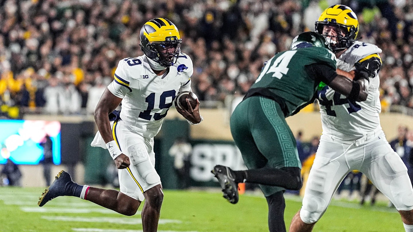 Michigan OC Jason Beck Plans to Use Bryce Underwood's Legs as a 'Weapon' in 2026