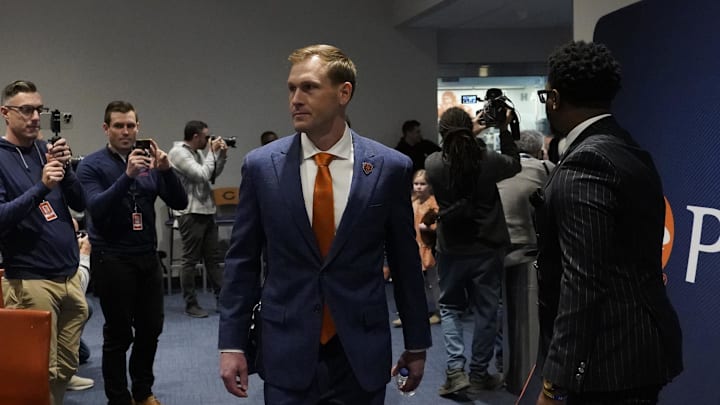 New Bears head coach Ben Johnson faces the hungry Chicago media