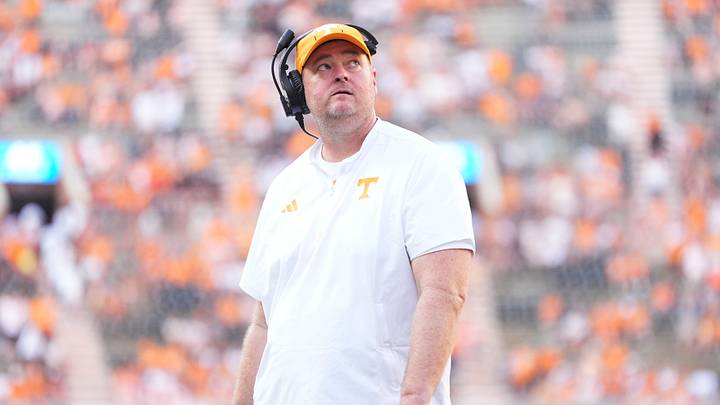 Tennessee coach Josh Heupel during Tennessee’s game against Furman at Neyland Stadium in Knoxville, Tenn., on Sept. 5, 2026. Tennessee coach Josh Heupel during Tennessee’s game against Furman at Neyland Stadium in Knoxville, Tenn., on Sept. 5, 2026.